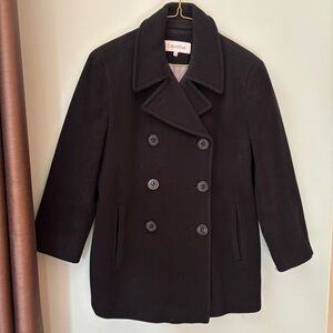 Calvin Klein Black Peacoat